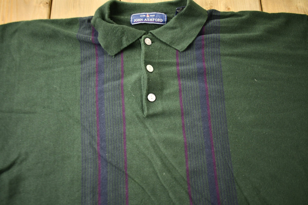 Vintage 1990s Quarter Button Sweatshirt