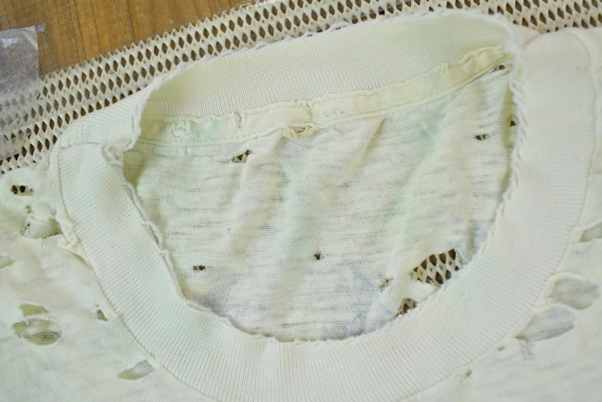 Vintage 1990s Distressed Psychedelic Single Stitch Graphic Band Tee T-Shirt