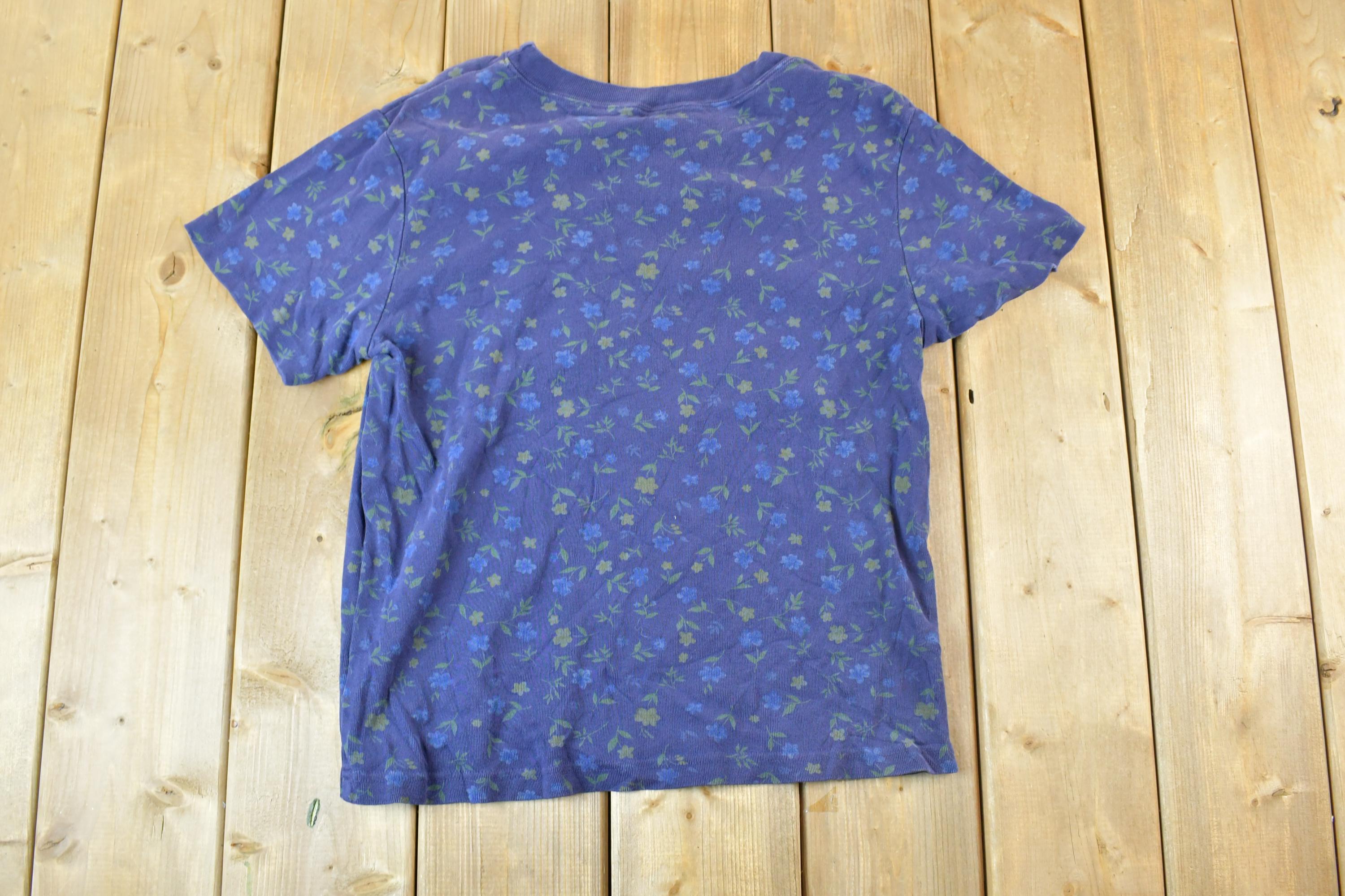 Vintage 1990s American Style AOP Floral T-Shirt