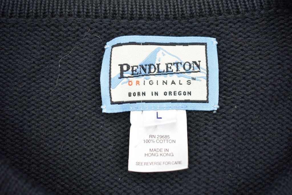 Vintage 1990s Pendleton Wool Knitted Cardigan Sweater