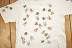 Vintage 1990s Frog Theme All Over Print Graphic T-Shirt
