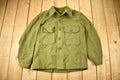 Vintage Military Button Up Shirt