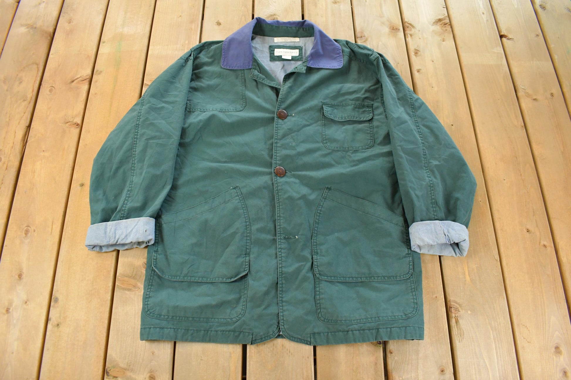 Vintage 1990s Paris Sport Club Chore Barn Coat Men's Medium
