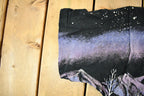 Vintage 1990s Wolf Theme All Over Print Graphic T-Shirt Men's XL