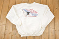 Vintage 1996 Screaming Eagle Patriotic Crewneck Sweatshirt Men's XL