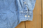 Vintage 1990s Banana Republic Denim Button Up Shirt Men's Medium /