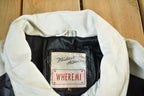 Vintage 1990s WHEREMI USA Leather Jacket Men's XL