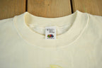 Vintage 1990s Angel Cute Crewneck Sweatshirt Adult XL