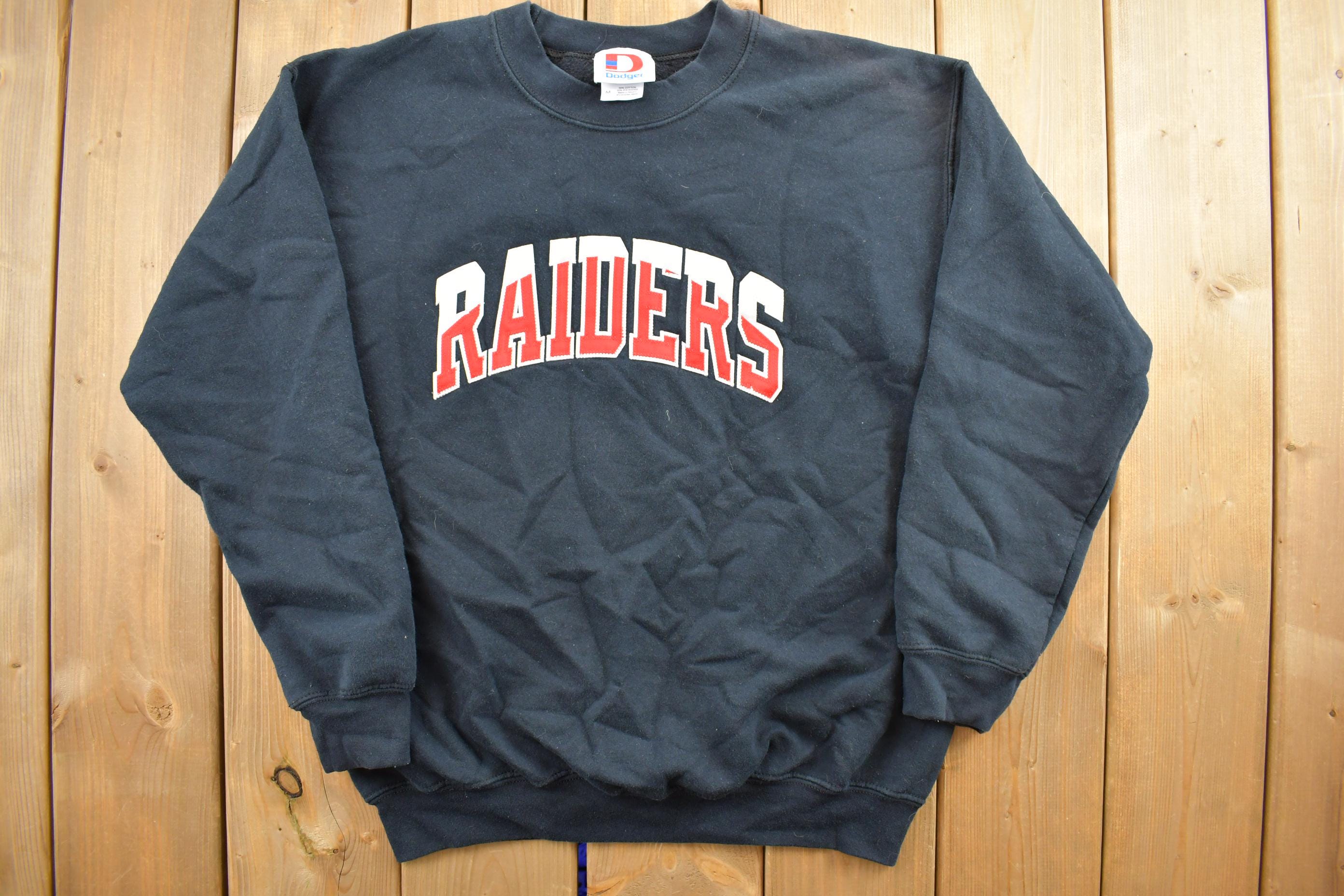 Vintage 1990s Raiders Sports Crewneck Sweatshirt