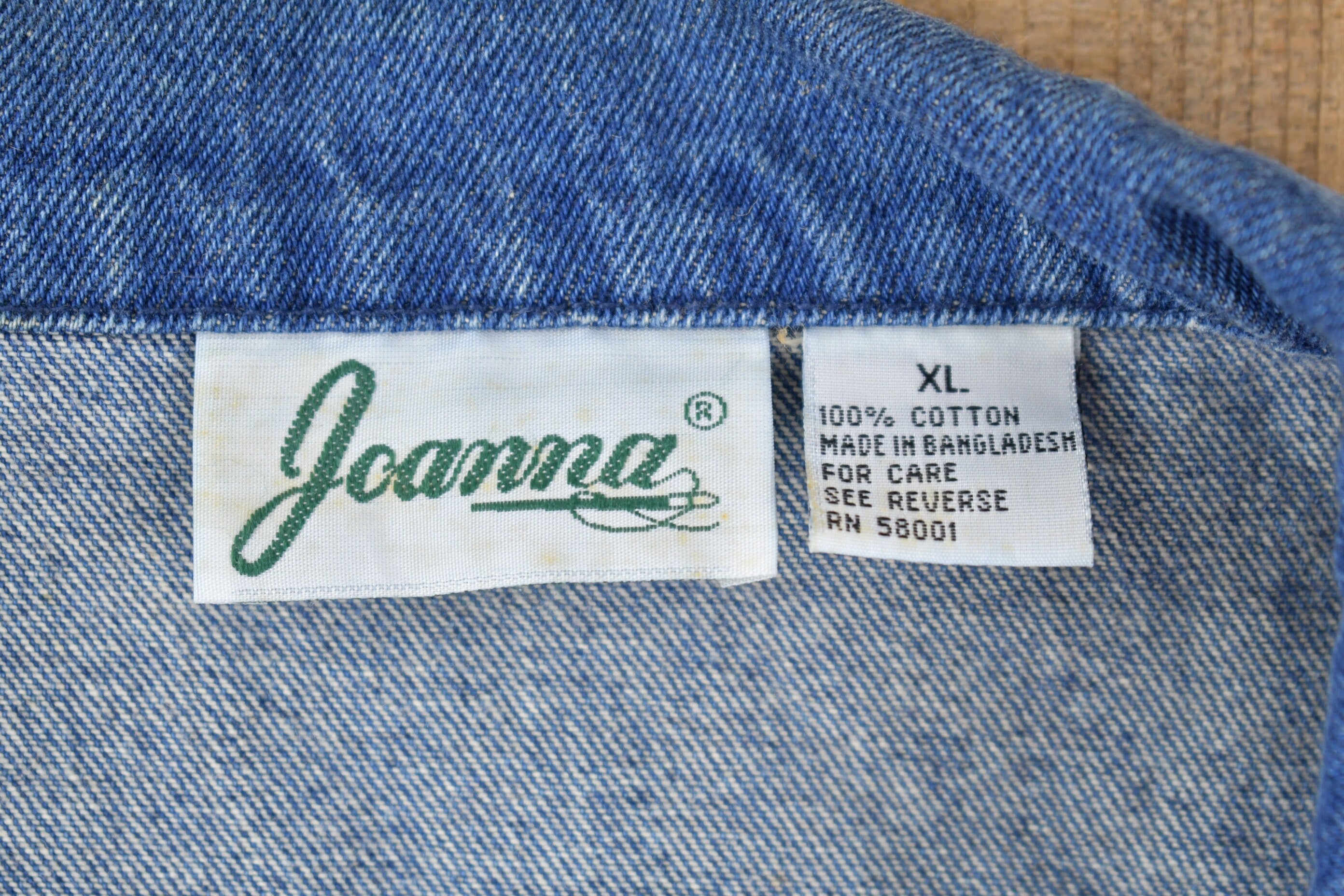 Vintage 1990s Joanna Denim Blazer Jacket