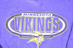 Vintage 1990s Minnesota Vikings NFL Logo Athletic Crewneck Sweatshirt Men's M