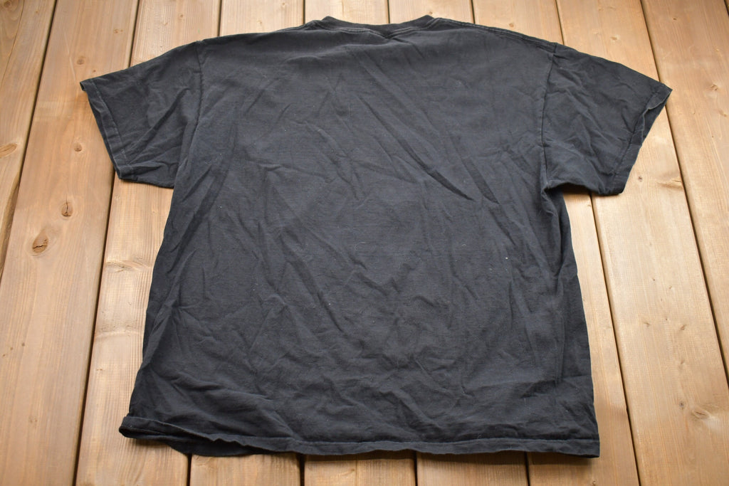 Vintage 1990s Missing Idiot Graphic T-Shirt