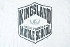 Vintage 1990s Screen Starts Best Kingsland Middle School Single Stitch T-Shirt