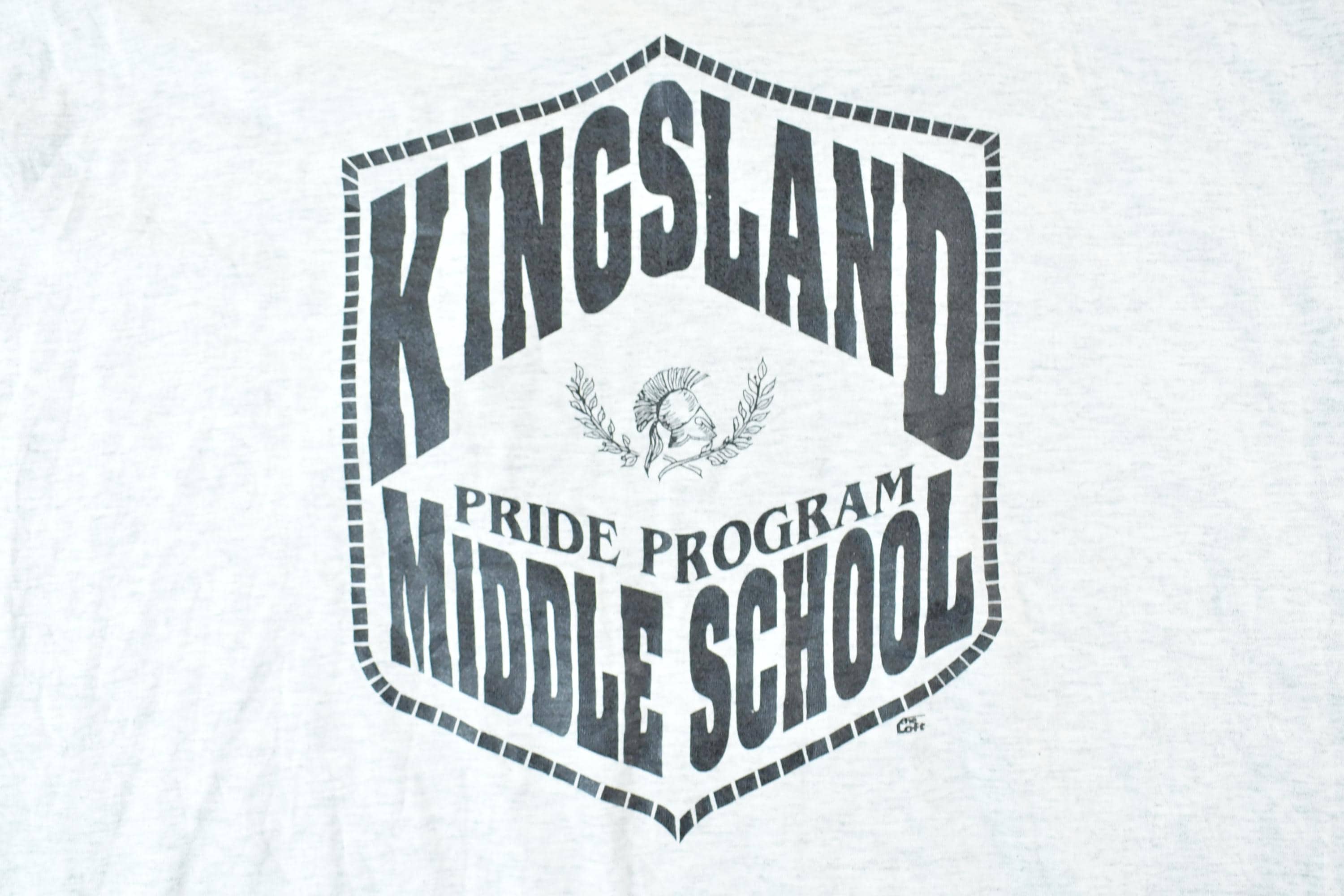 Vintage 1990s Screen Starts Best Kingsland Middle School Single Stitch T-Shirt