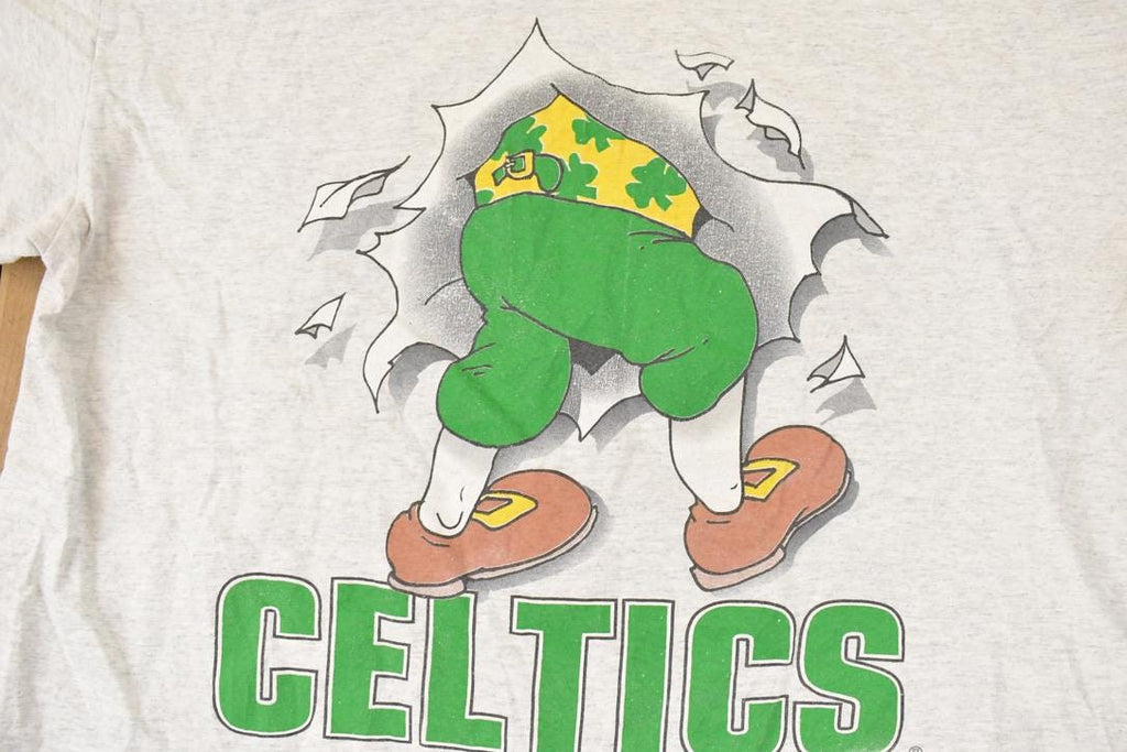 Vintage 1990s Boston Celtics FAB NBA T-Shirt Men's XL