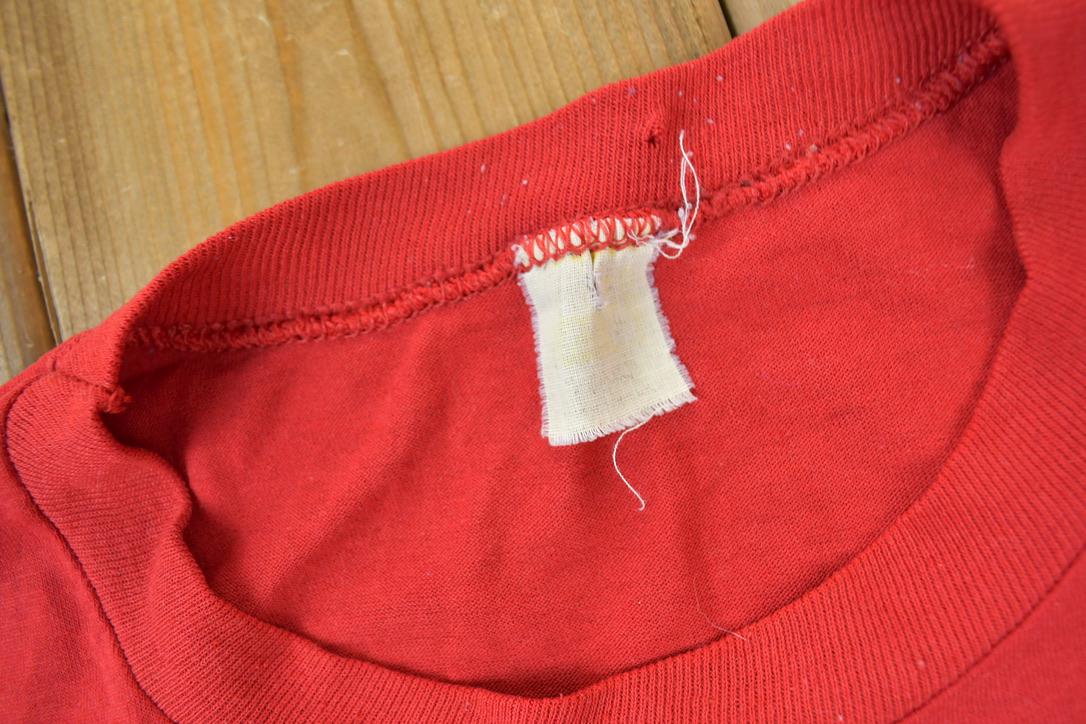 Vintage 1970s Disney Mickey Mouse Florida Graphic T-Shirt Made In USA Single Stitch