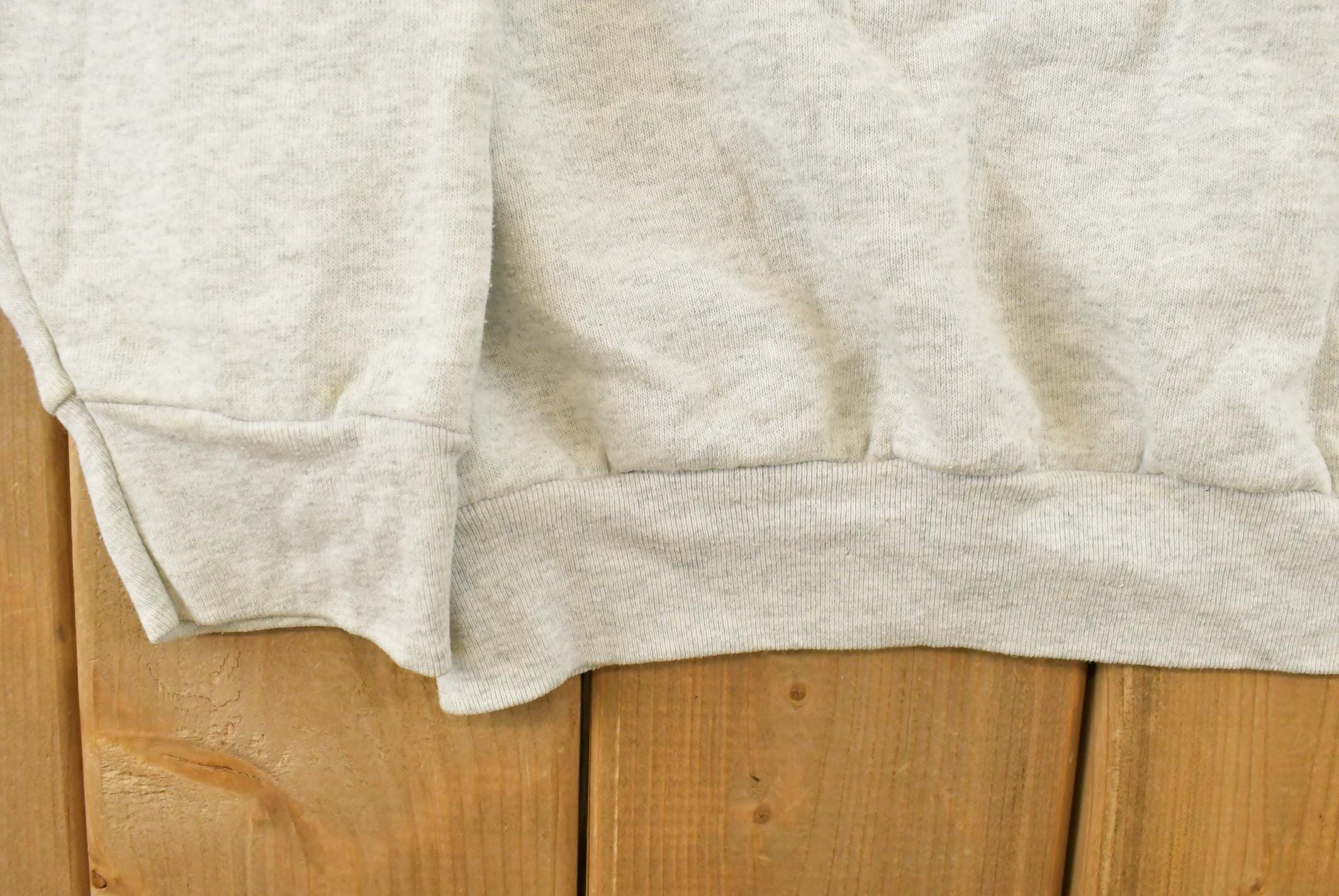 Vintage 1990s Fruit of the Loom Blank Crewneck Sweatshirt Men's 2XL