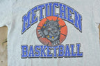 Vintage 1990s Metuchen University Basketball Collegiate T-Shirt