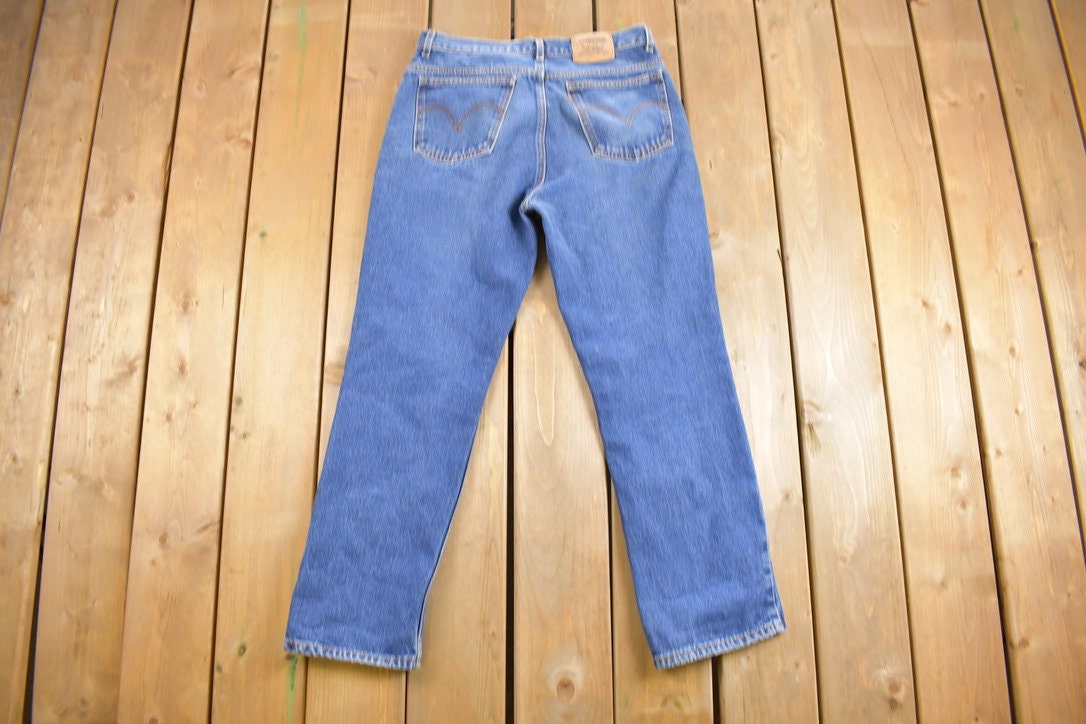 Vintage 1990s Levi's Orange Tab Denim Jeans Size 31 x 28
