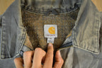 Vintage 1990s Carhartt Detroit Jacket Blanket Lined Men's 2XL