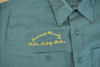 Vintage 1970s Somerset County Chain Stitched Work Shirt