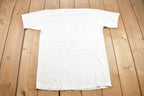Vintage 1990s Jerzees Floral Painted Graphic T-Shirt