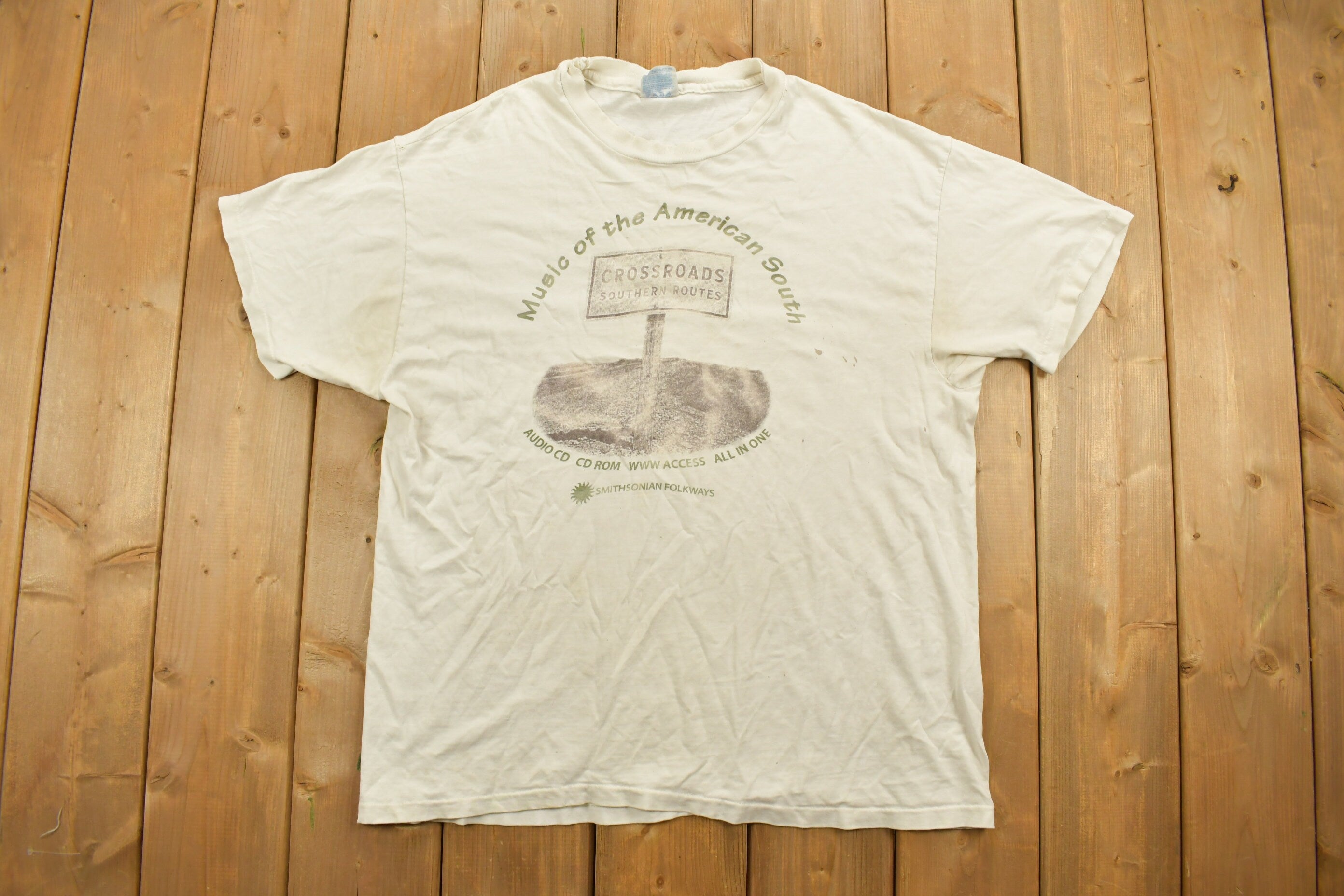 Vintage 1990s American South Music Souvenir T Shirt