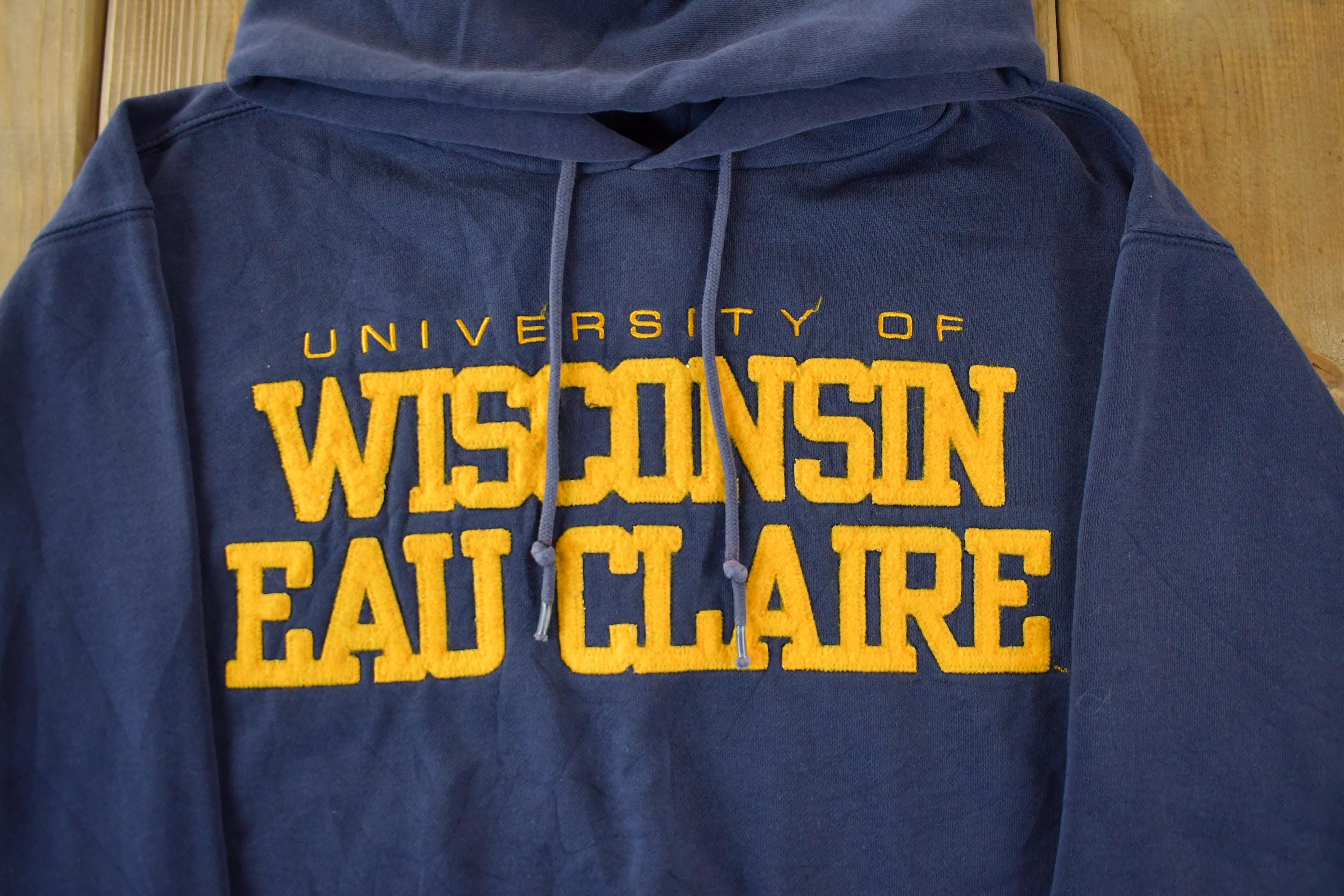 Vintage 2000s University of Wisconsin Eau Claire Hoodie