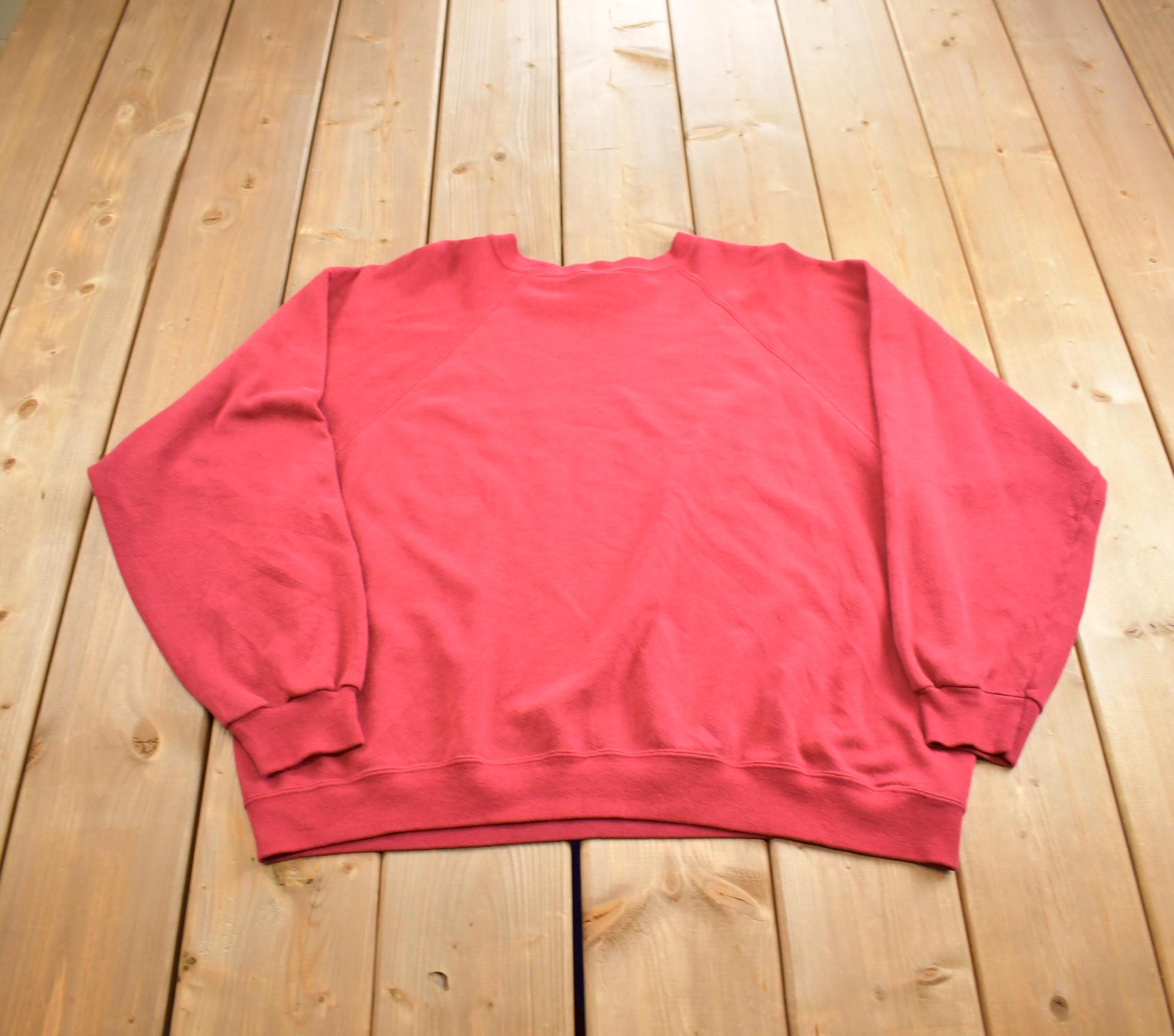 Vintage 1990s Blank Hanes Crewneck Sweatshirt Made In USA