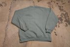 Vintage 1990s Floral Embroidered Quarter Button Sweatshirt