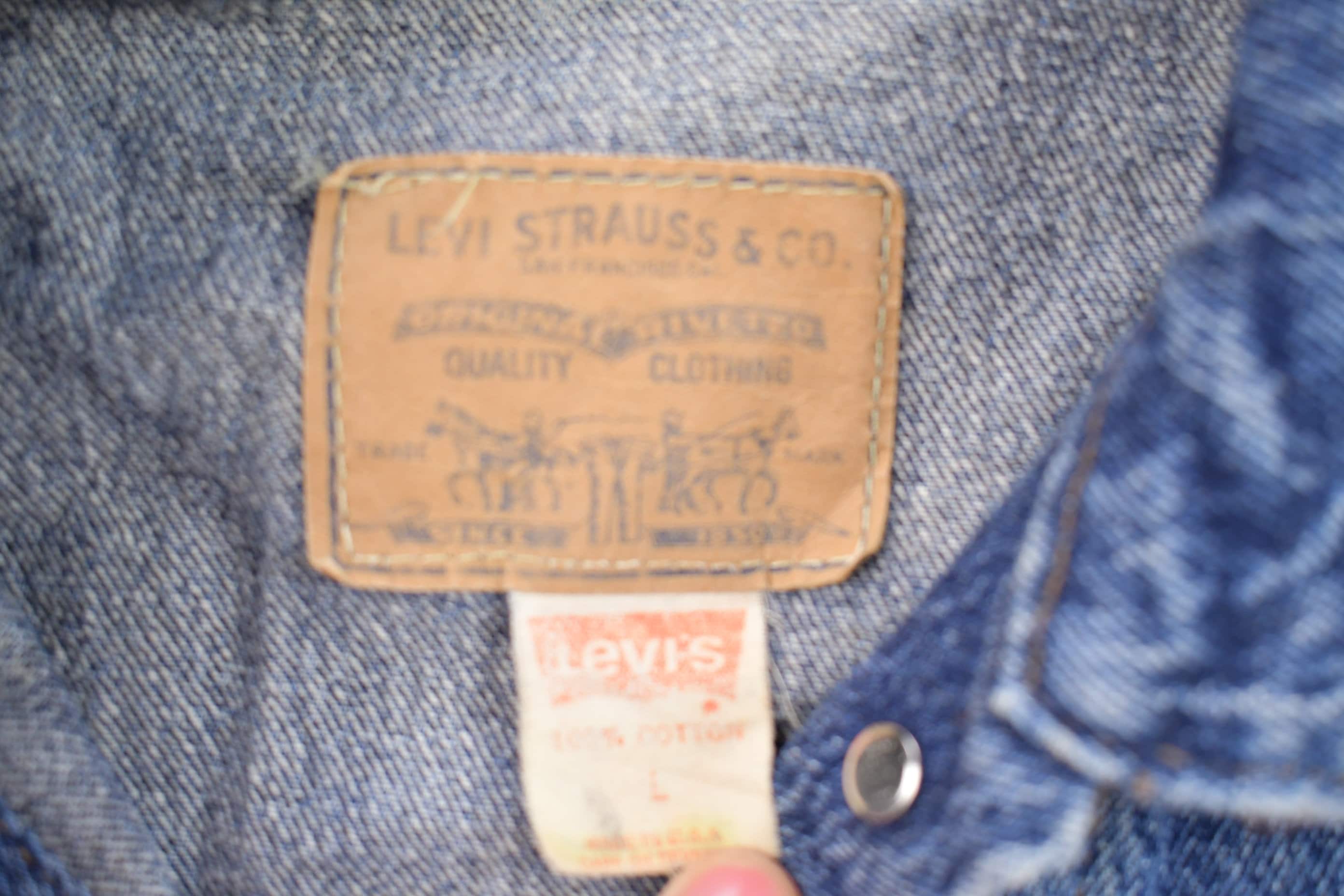 Vintage 1990s Levi's Denim Jean Jacket