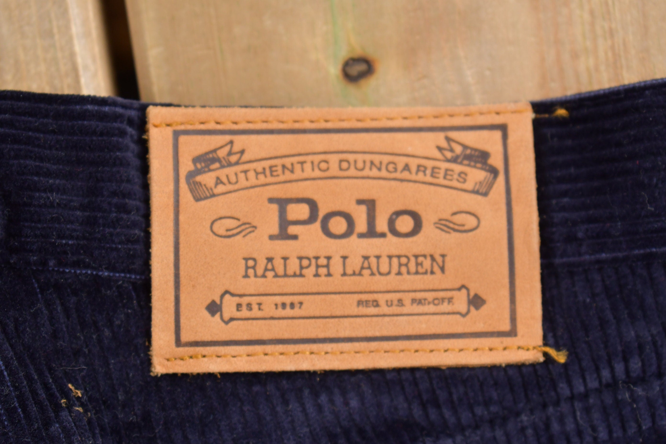 Vintage 1980s Polo Lauren Ralph Lauren Corduroy Pants Size 29 x 32