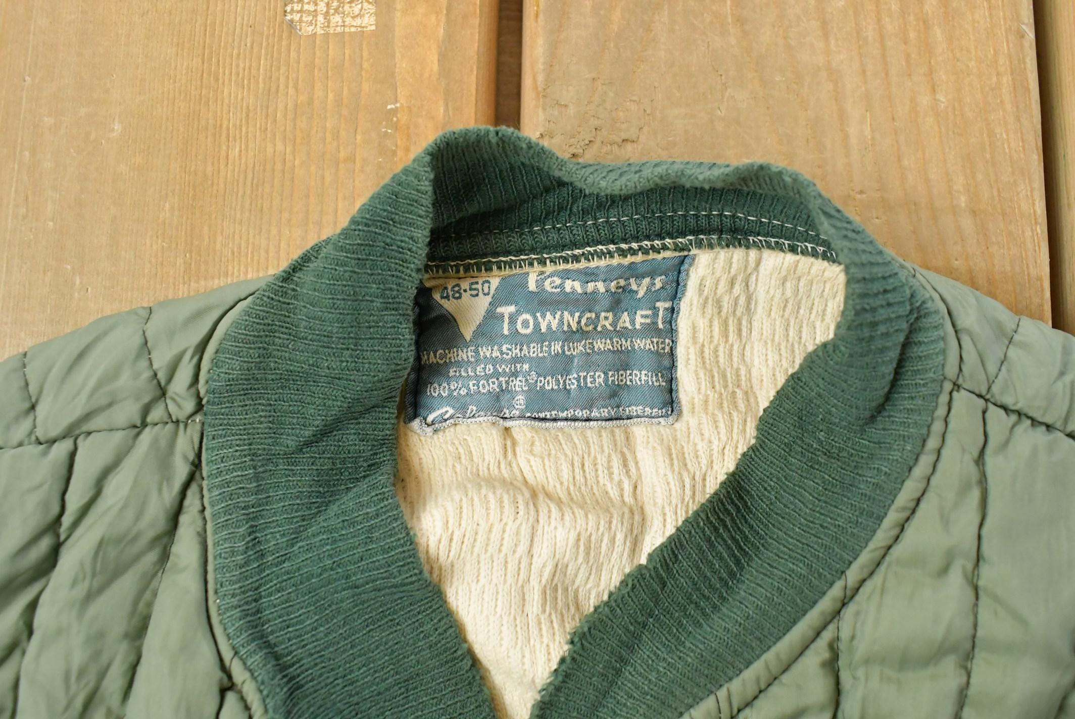 Vintage 1960s Penneys Towncraft Liner Jacket Men's Medium