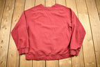 Vintage Nike Embroidered Mini Swoosh Raglan Crewneck Sweatshirt
