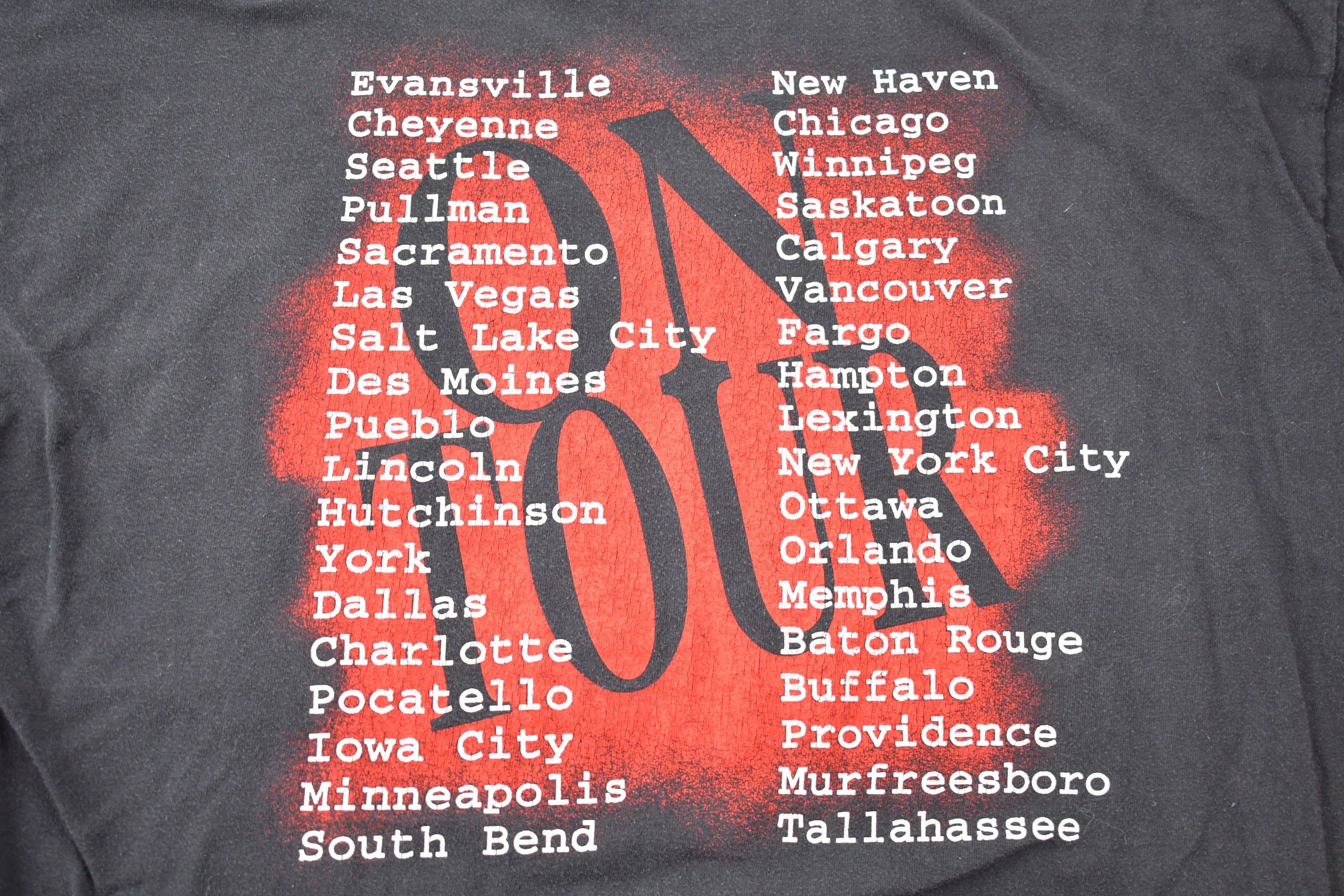 Vintage 1993 Garth Brooks On Tour Graphic T-Shirt
