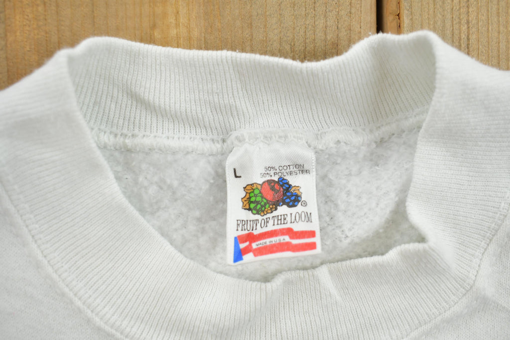 Vintage 1993 West Point 4th Annual Auto Show Iowa Crewneck Sweatshirt