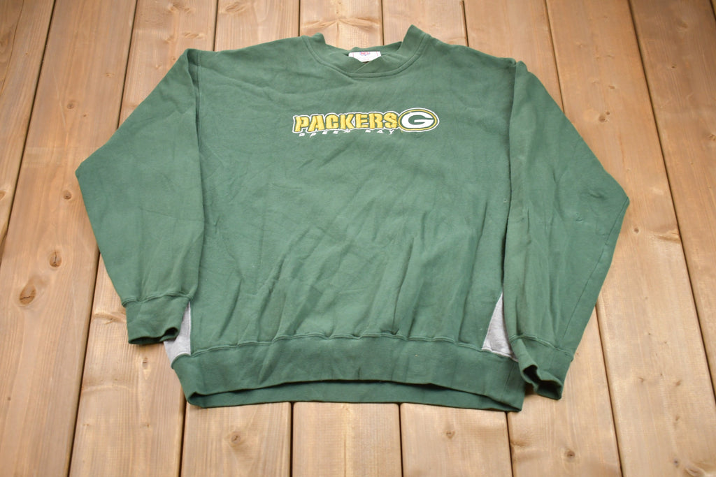 Vintage 1990s Green Bay Packers NFL Football Embroidered Crewneck Sweatshirt