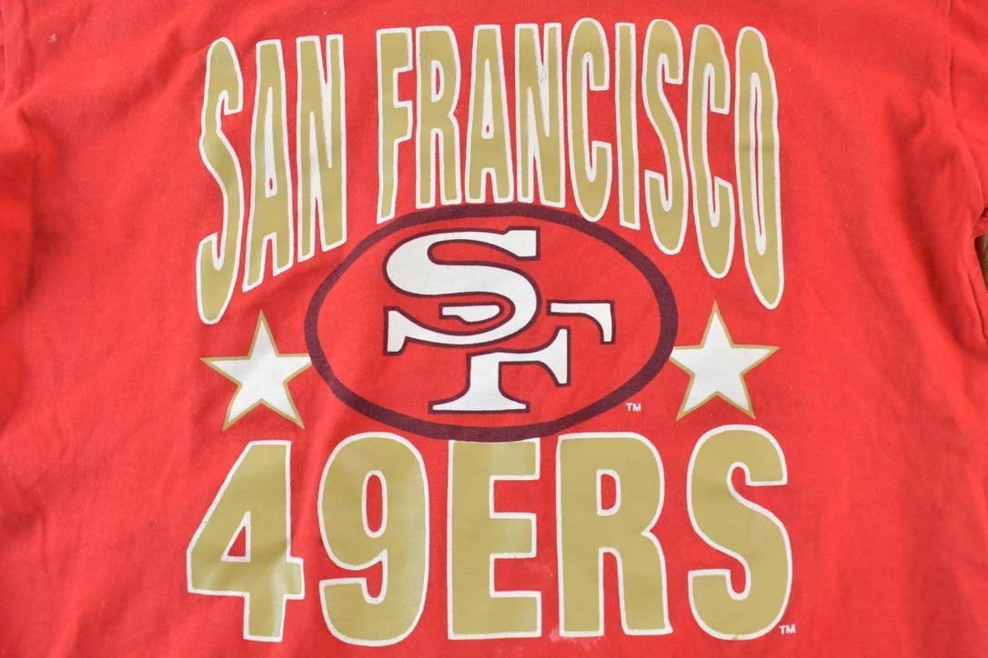 Vintage 1980s San Francisco Aop NFL Graphic print T-Shirt