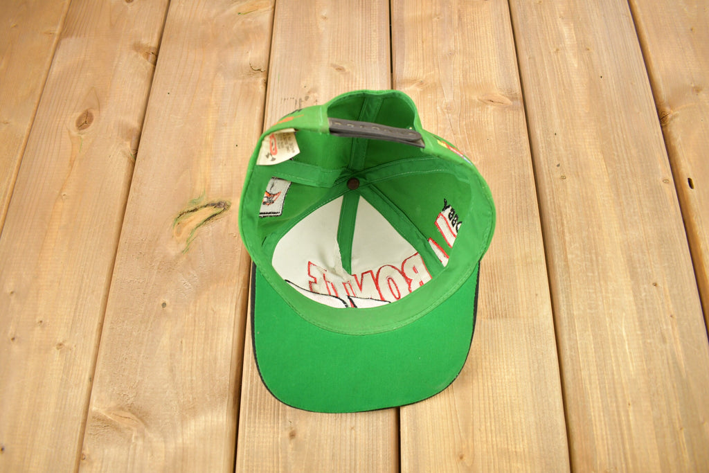 Vintage 1990s Bobby LaBonte Big Logo Nascar Snap Back Hat Hat