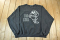 Vintage 1990s Looney Tunes Taz Tasmanian Devil Crewneck Sweatshirt Men's 2XL
