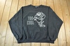 Vintage 1990s Looney Tunes Taz Tasmanian Devil Crewneck Sweatshirt Men's 2XL