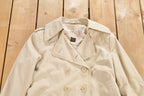 Vintage 1980s Full Length Trench Coat