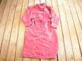 Vintage 1990s Fleet Street Pink Trench Coat