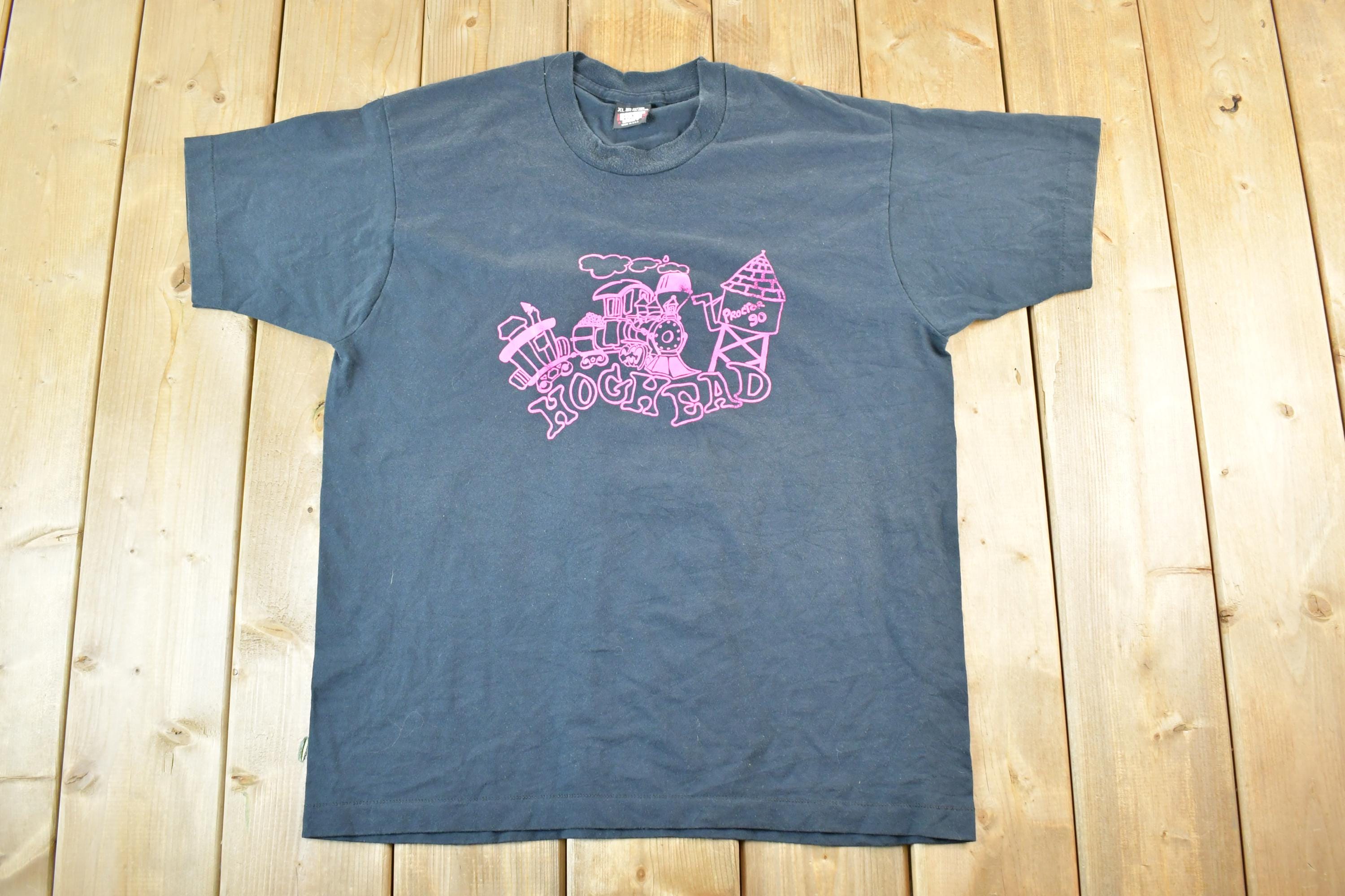 Vintage 1990s Hoghead Screen Stars Best Souvenir T-Shirt Mens L