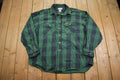 Vintage Y2K Carhartt Plaid Flannel Button Up Shirt - XL