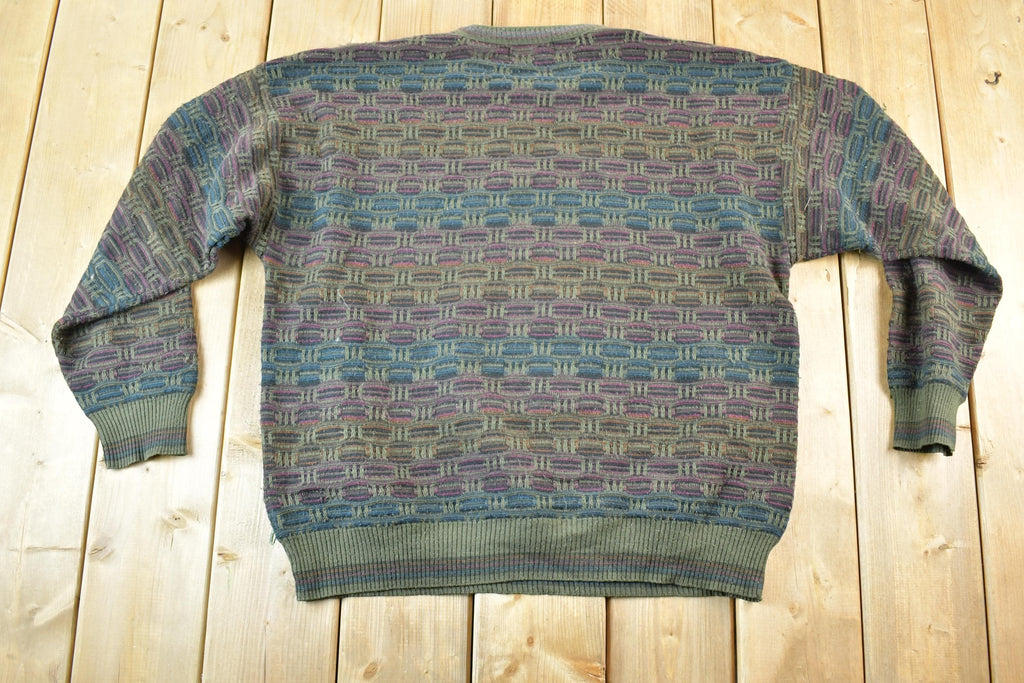 Vintage 1990s Idea Uomo Wool Knit Sweater Mens L