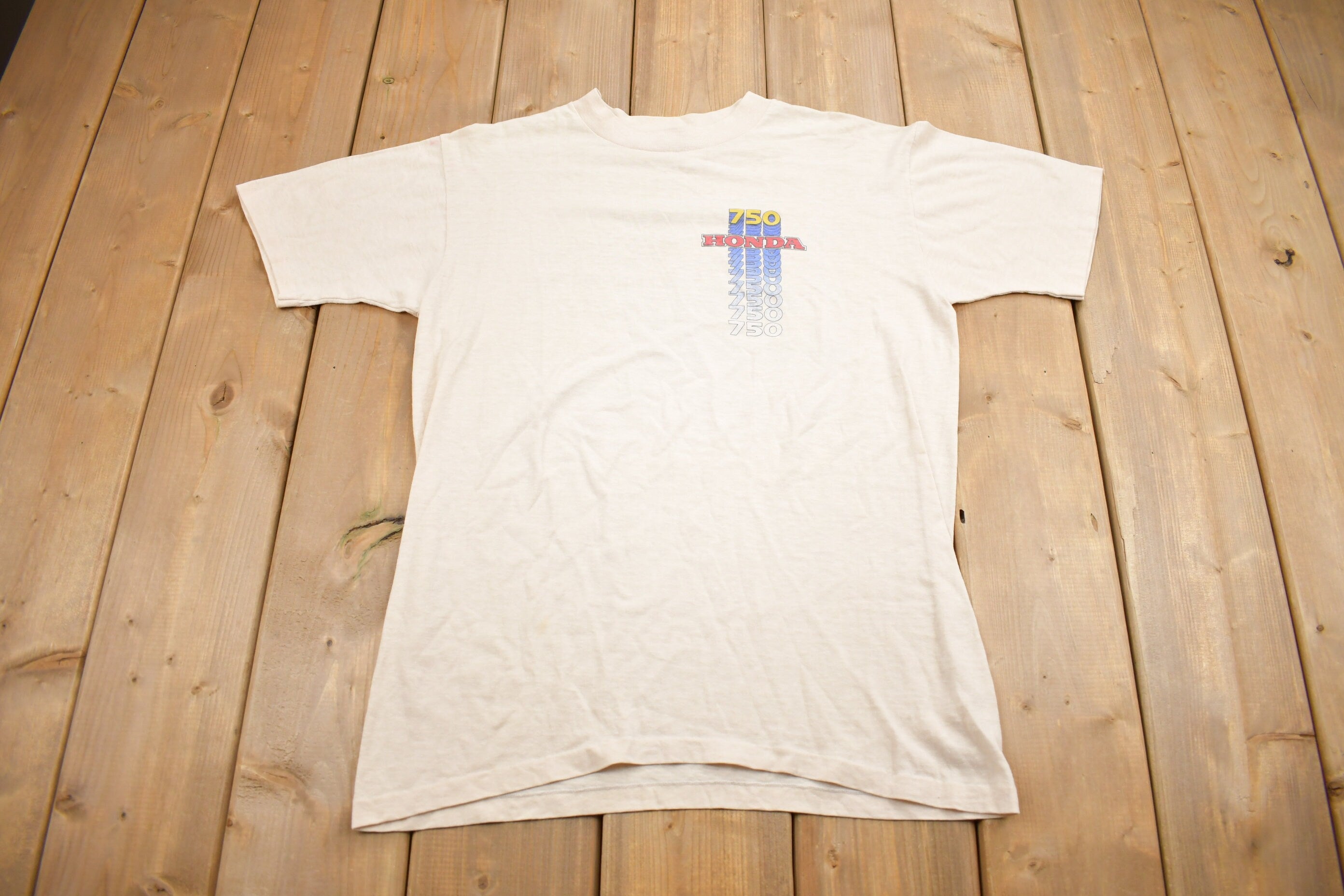 Vintage 1979 Honda 750 Four Street Bike Graphic T Shirt