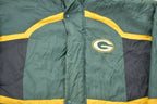 Vintage 1990s Green Bay Packers NFL Logo7 Game Day Puffer Jacket