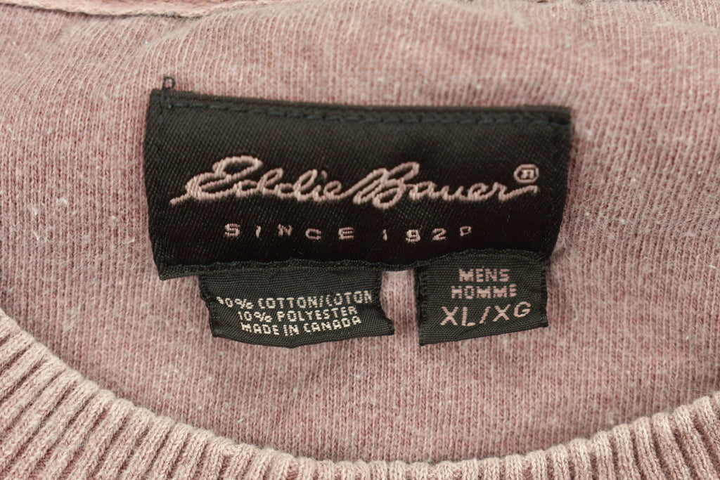 Vintage 1990s Eddie Bauer Print Crewneck Sweatshirt
