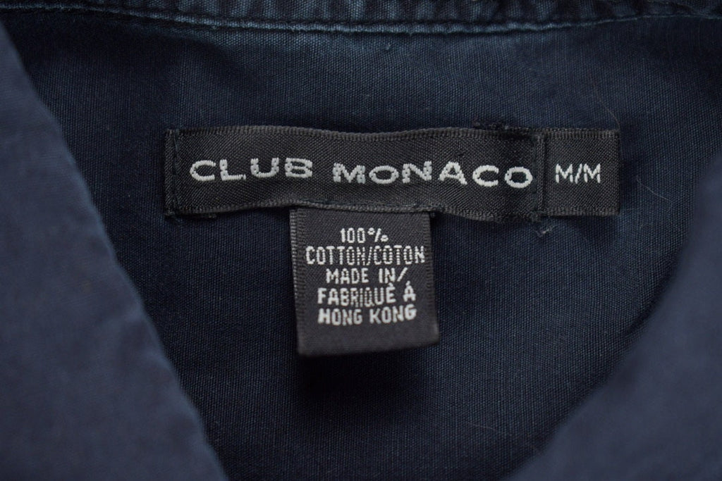 Vintage 1990s Blank Club Monaco Button Up Shirt